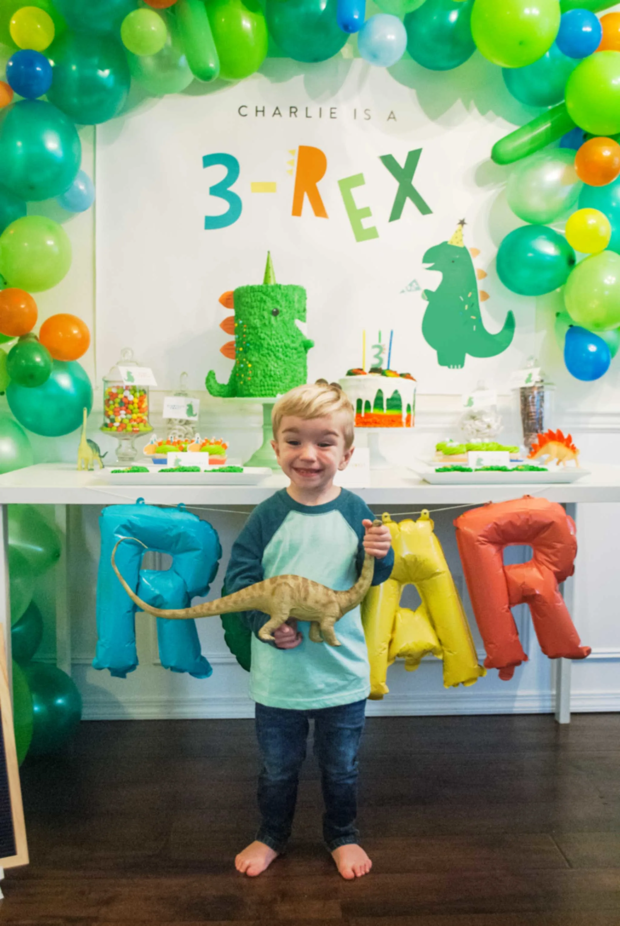 3-Rex Birthday Party