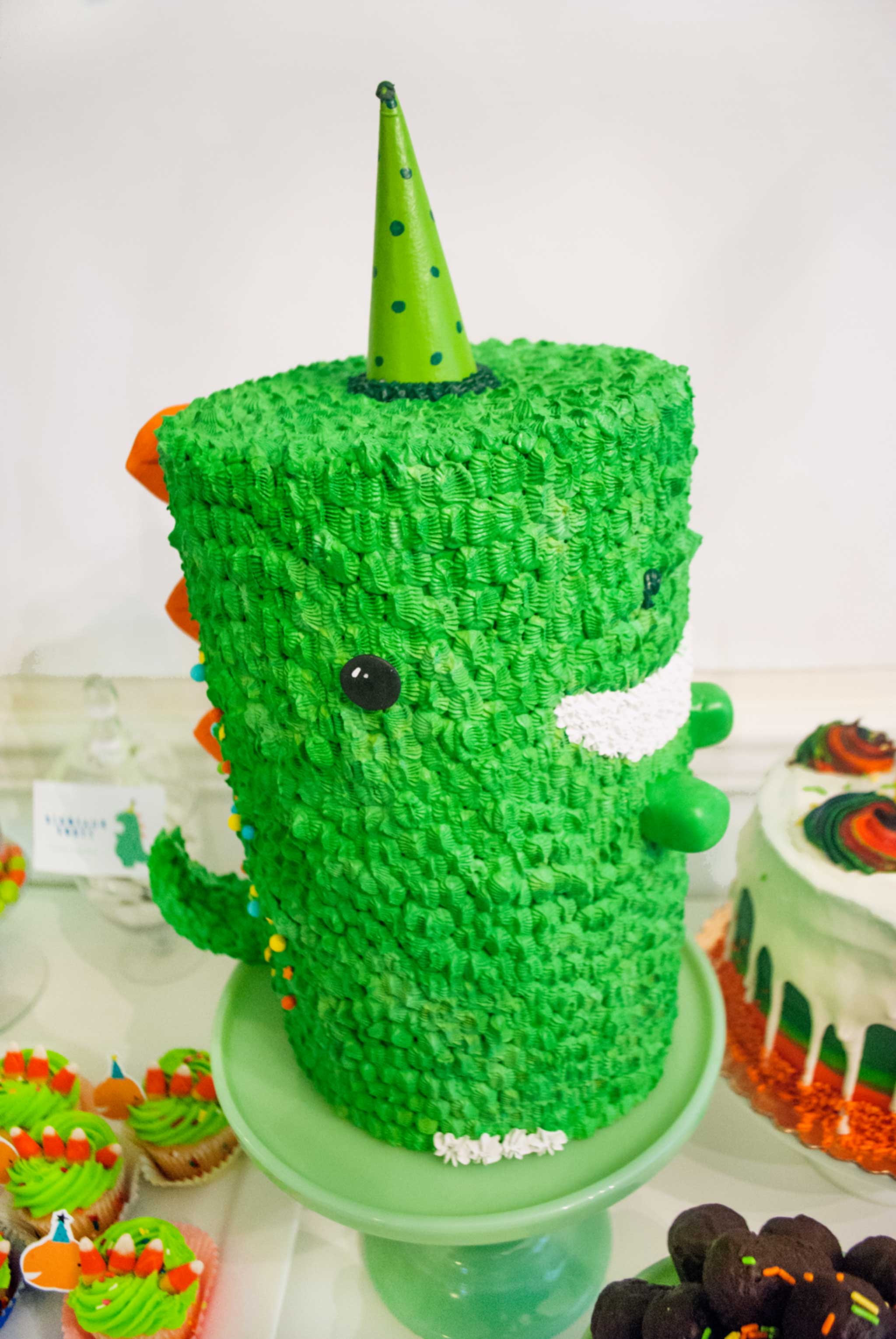Dinosaur Birthday Party Ideas - Dinosaur Cake