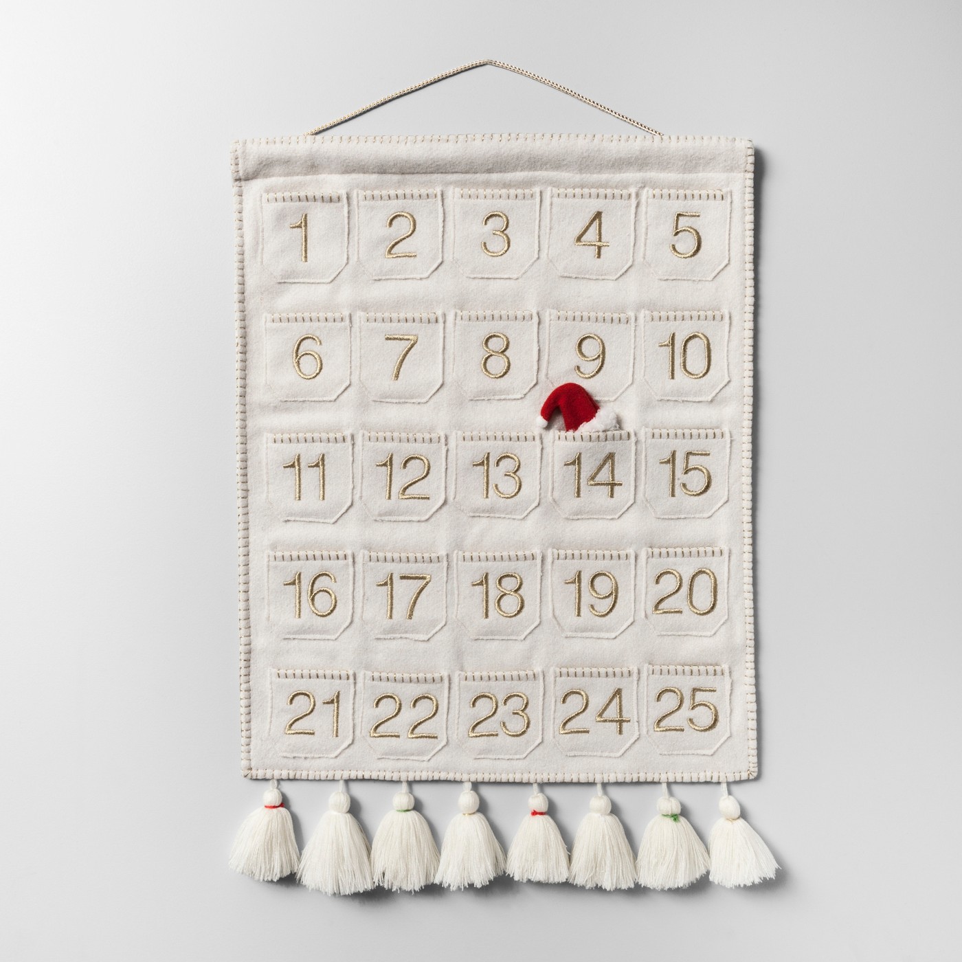Advent Calendar with Tassels