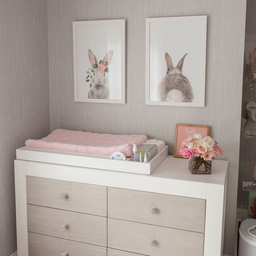 Pink and Gray Nursery