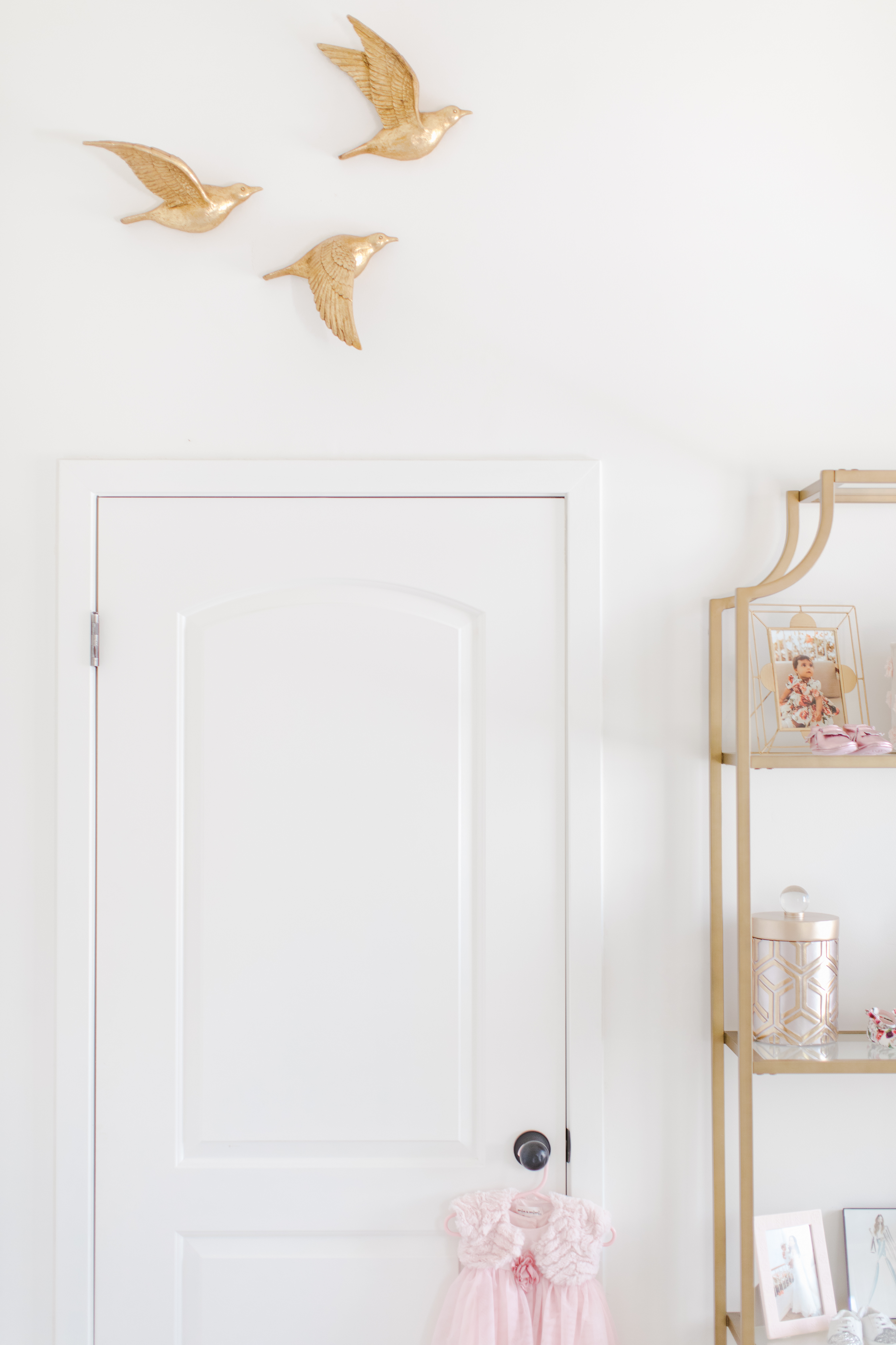 Gold Nursery Decor | Little Crown Interiors