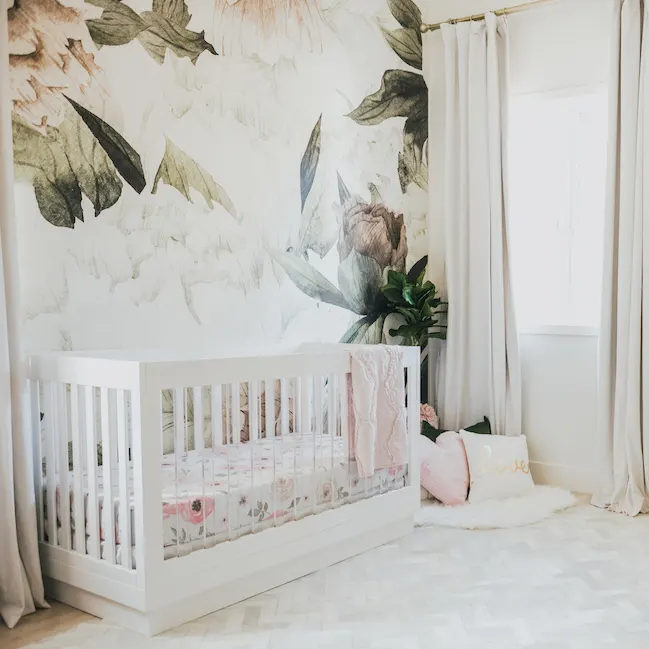 Jessi Malay's Floral Nursery Reveal