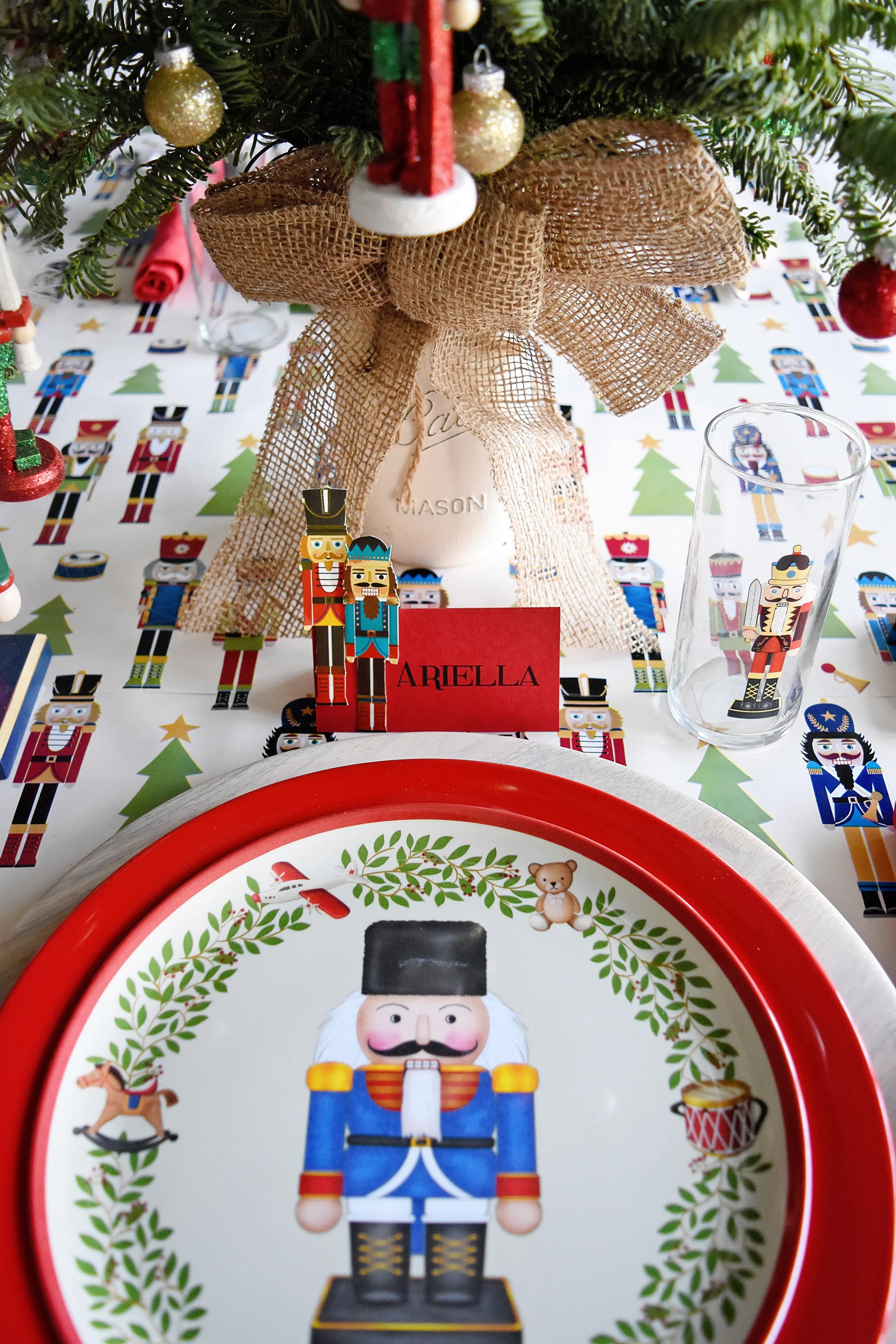 Set the table with some nutcracker plates!