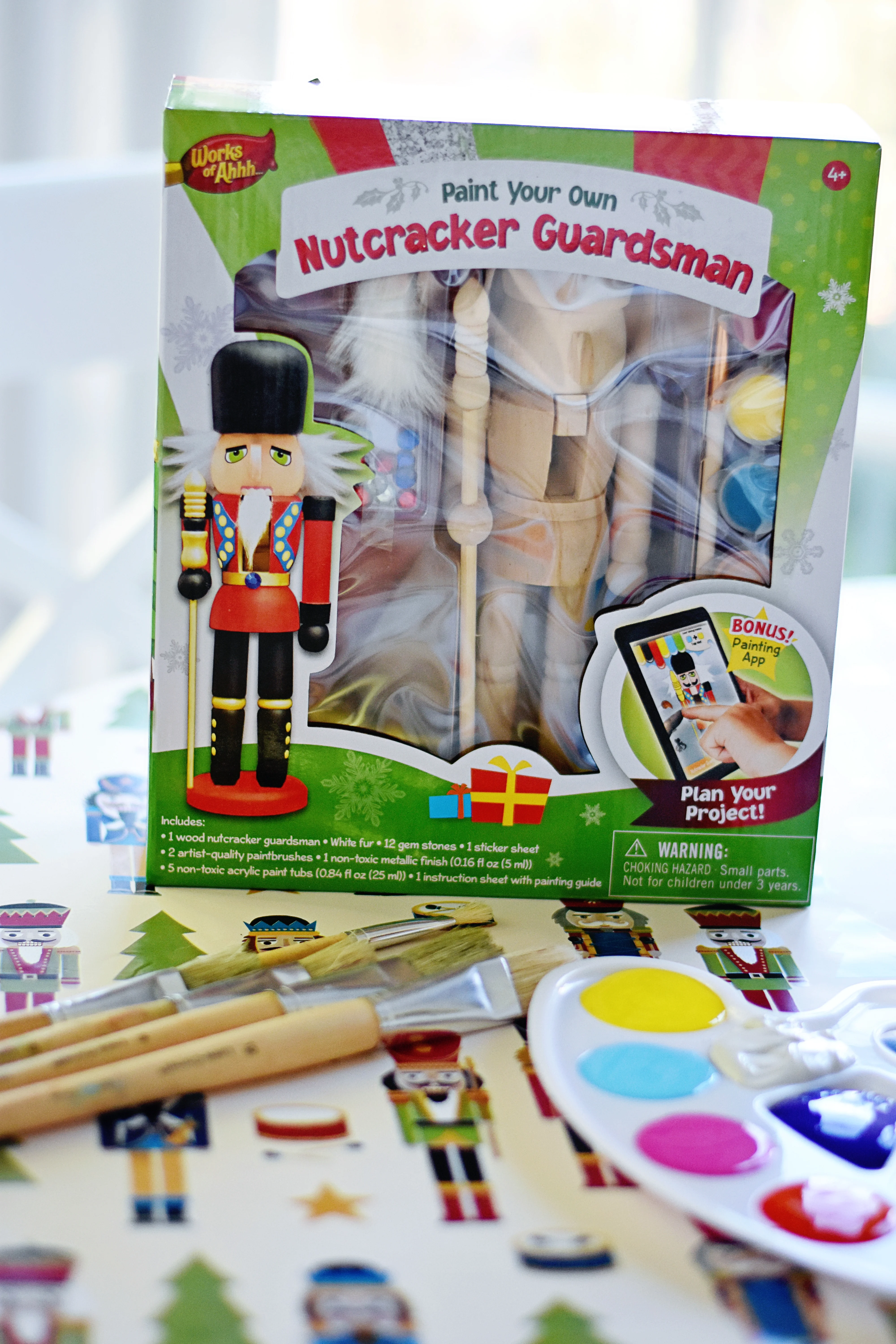 Paint Your Own Nutcracker Crafts!