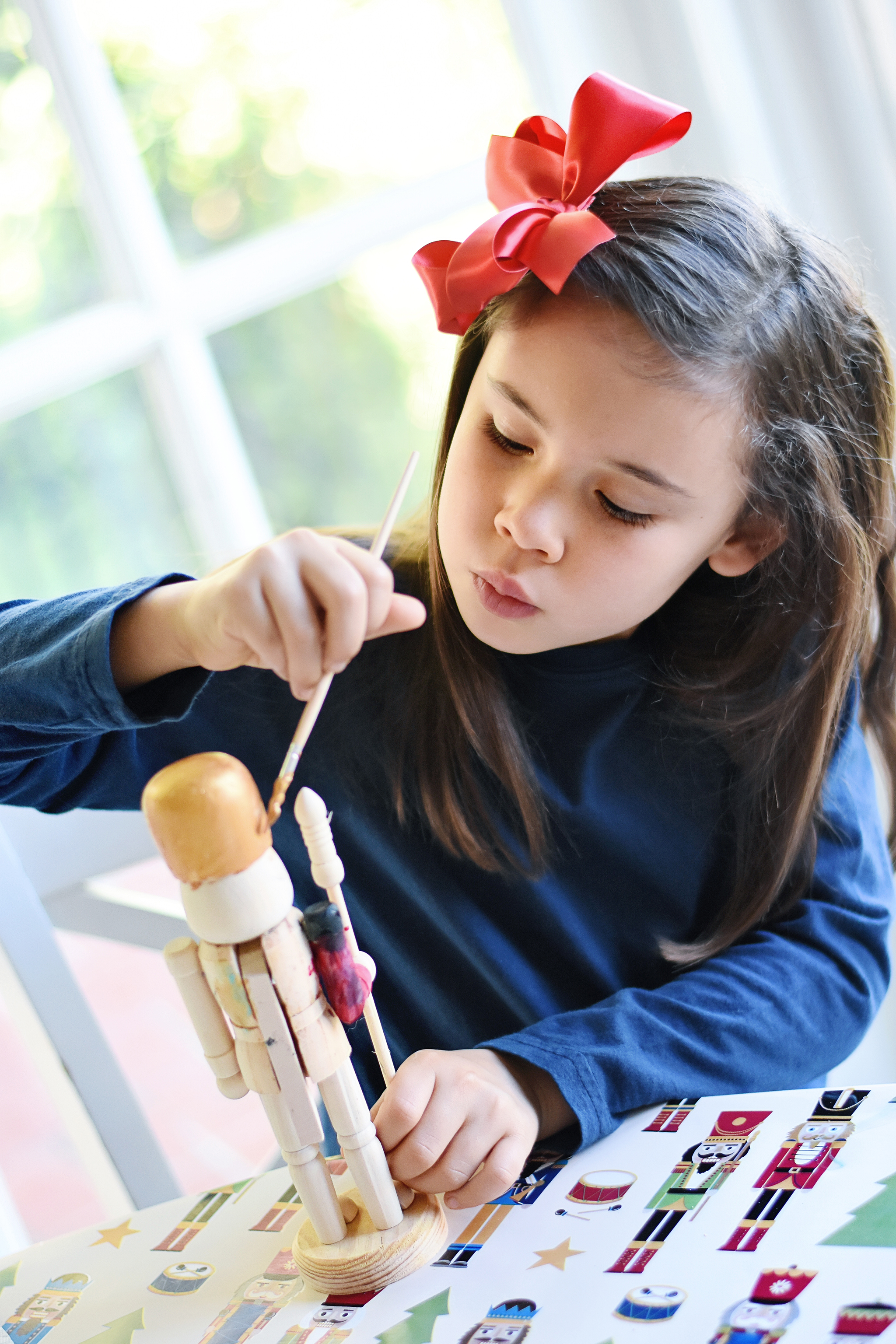 Paint Your Own Nutcrackers make great party activities!