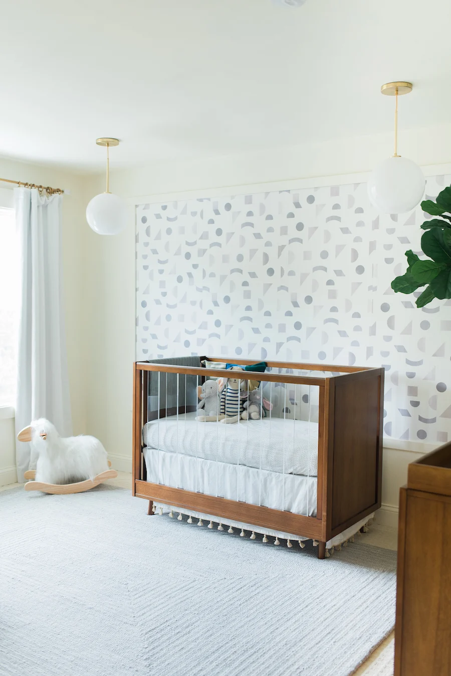 Jenna Kutcher's Nursery Reveal by Little Crown Interiors