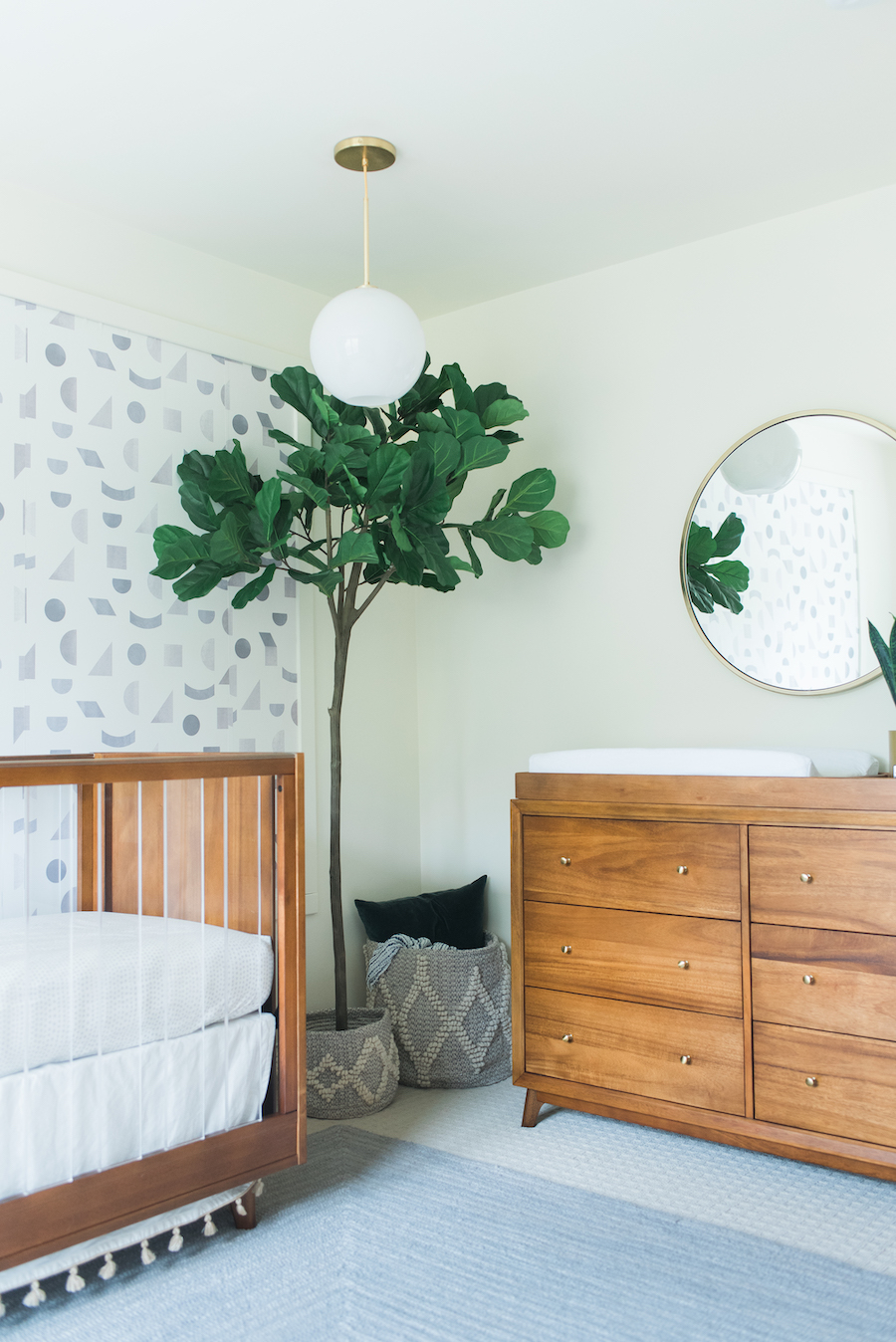 Jenna Kutcher's Nursery Reveal by Little Crown Interiors