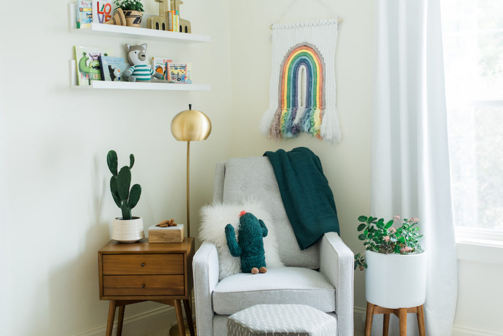 Jenna Kutcher's Nursery Reveal by Little Crown Interiors