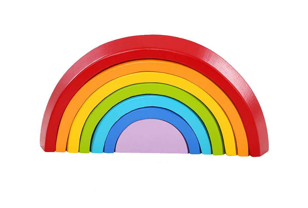 Rainbow Nesting Blocks