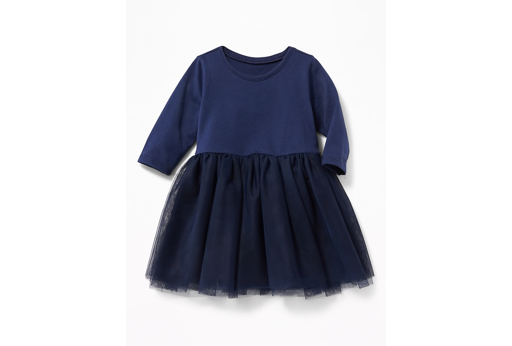 Scoop Neck Tutu Dress