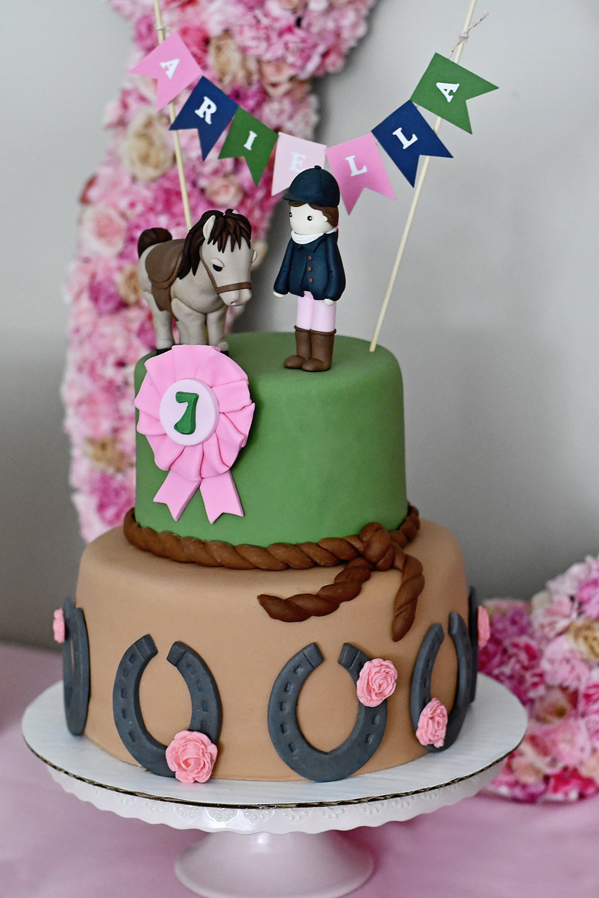 Cake Topper designed by Les Pop Sweets!
