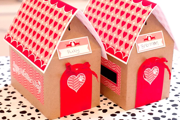 Free Printable Valentines Mailbox
