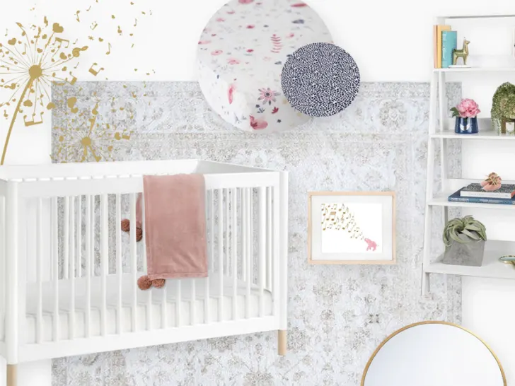 Modern Pastel Nursery Design