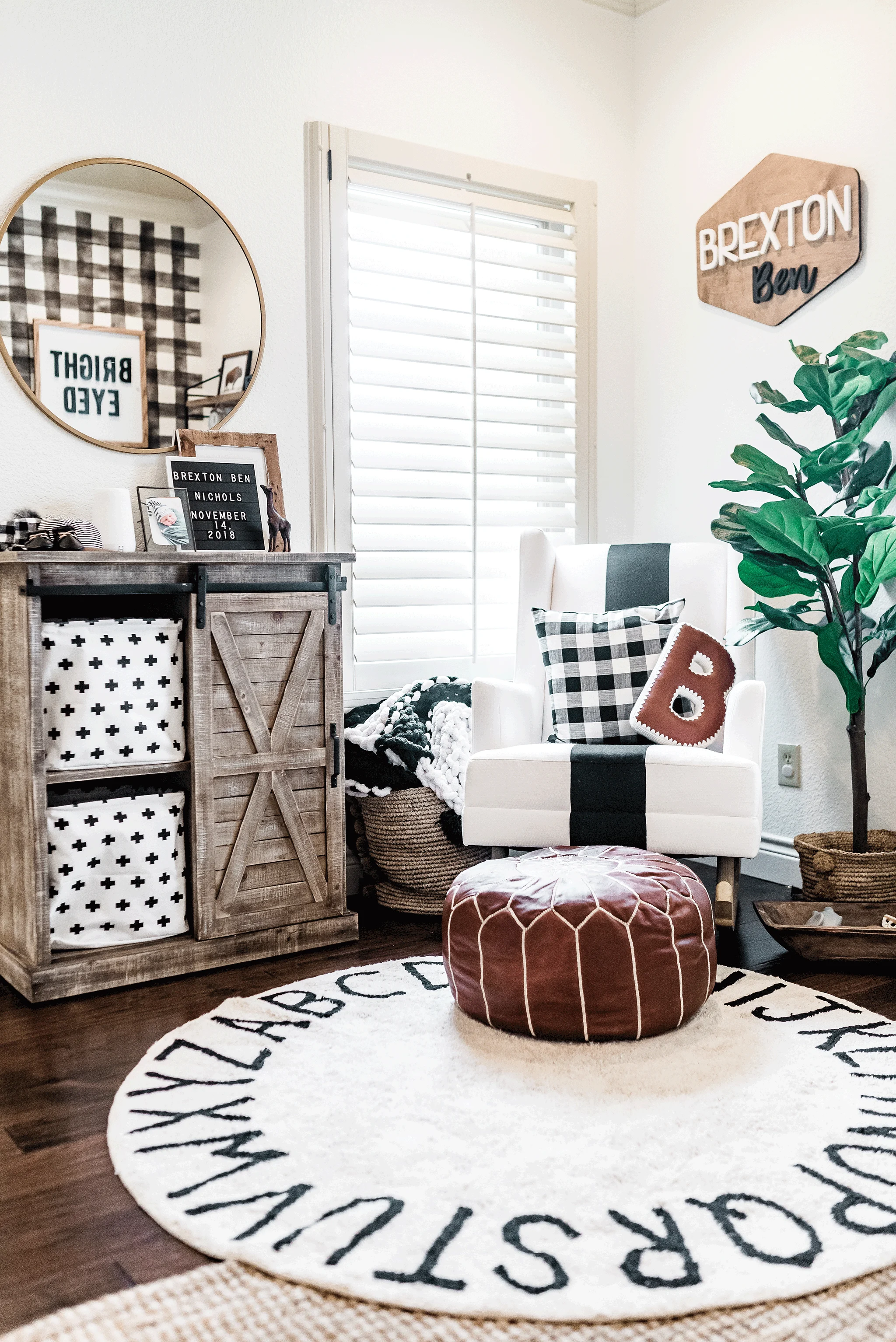 Ashlee Nichols Black and White Nursery