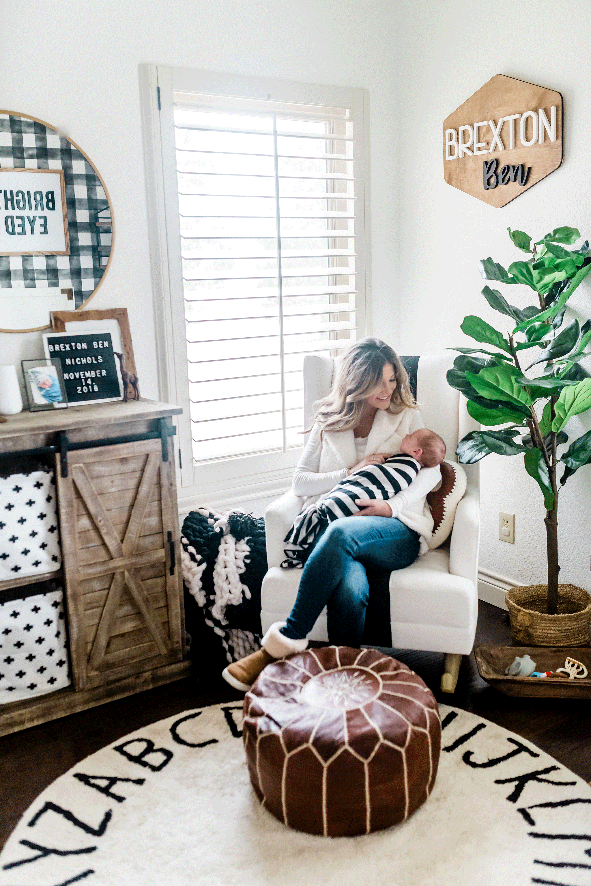 Ashlee Nichols Black and White Nursery