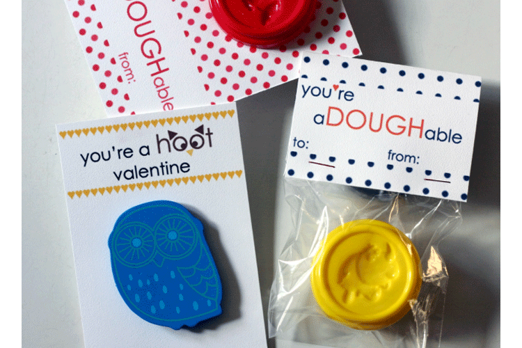 Playdough Free Printable Valentines