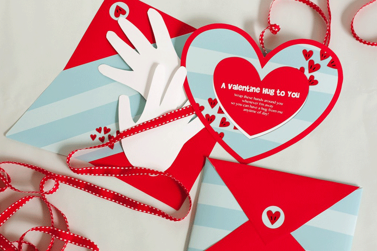 Printable Valentine Hug Card