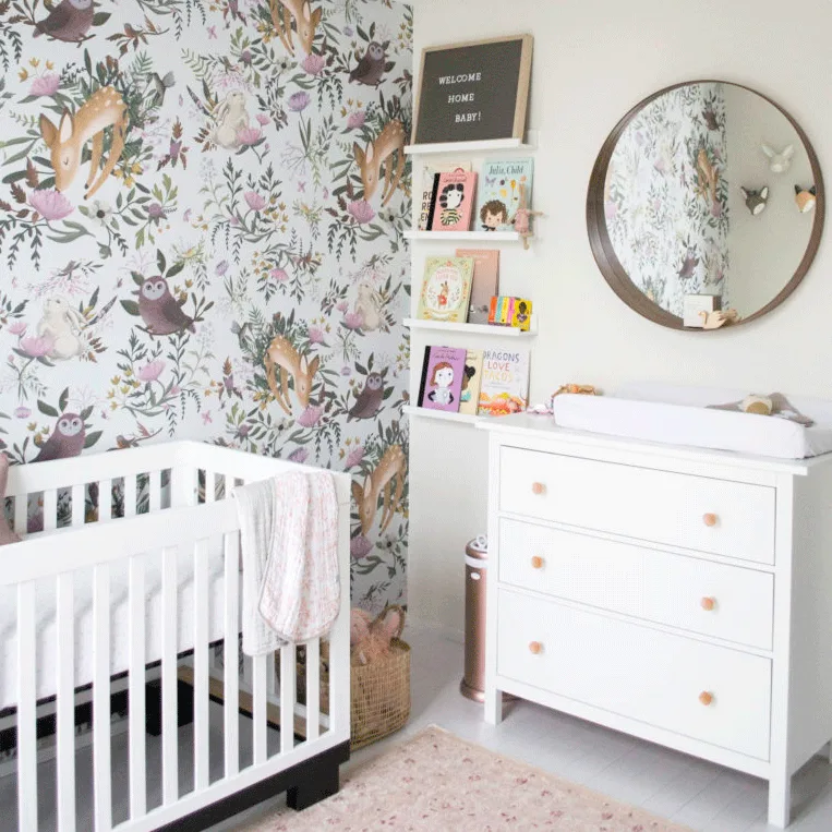 Whimsical Woodland Girl Nursery