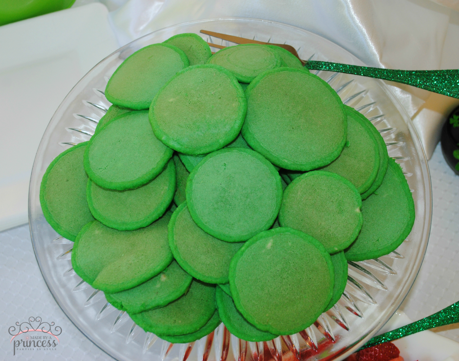Green pancakes? Definitely!