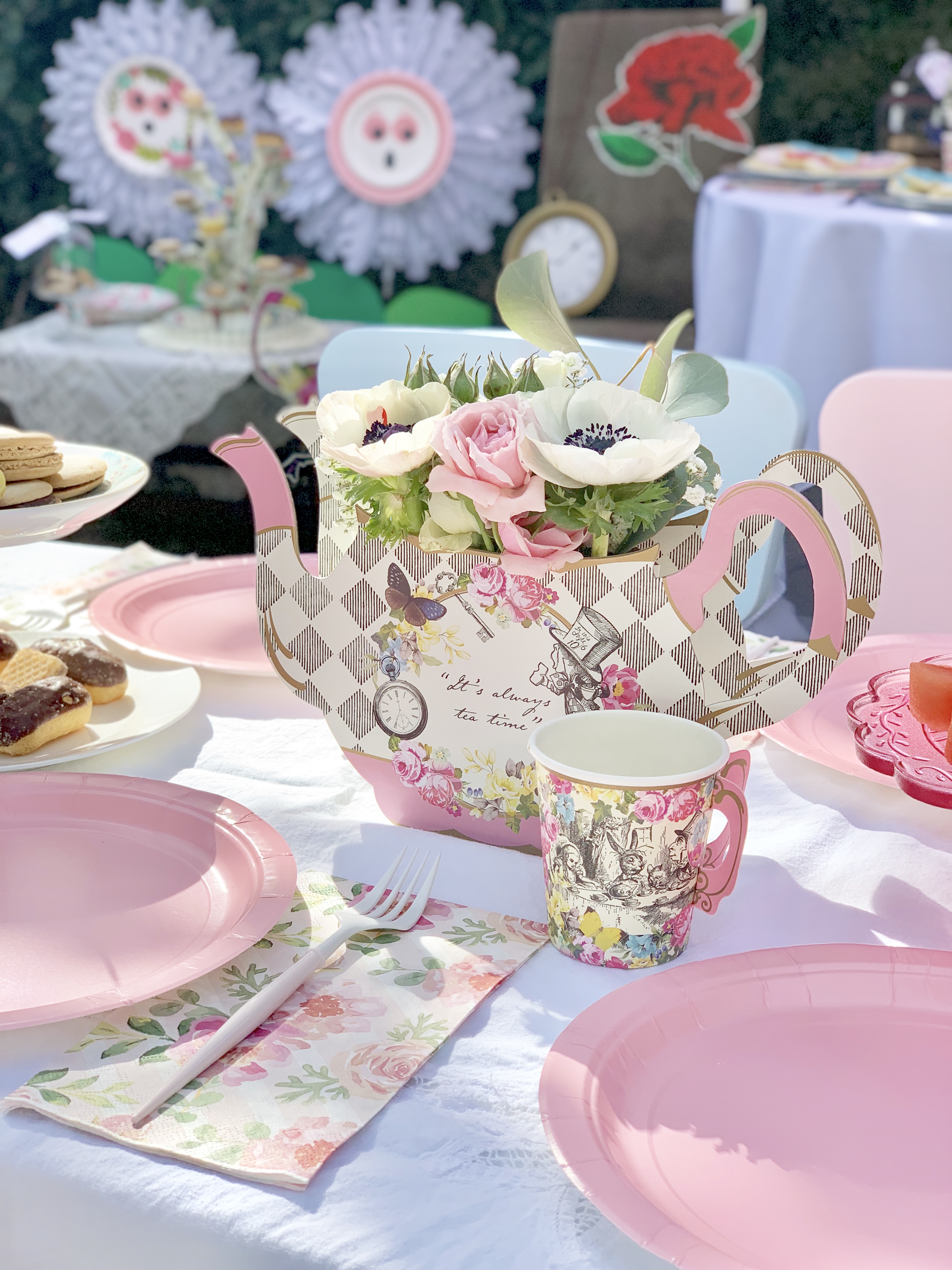 Alice in Wonderland Vintage Tea Birthday Party - Project Nursery