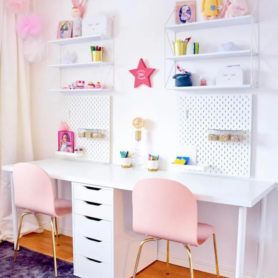 Shared Kids Desk by @inspo_by_israa