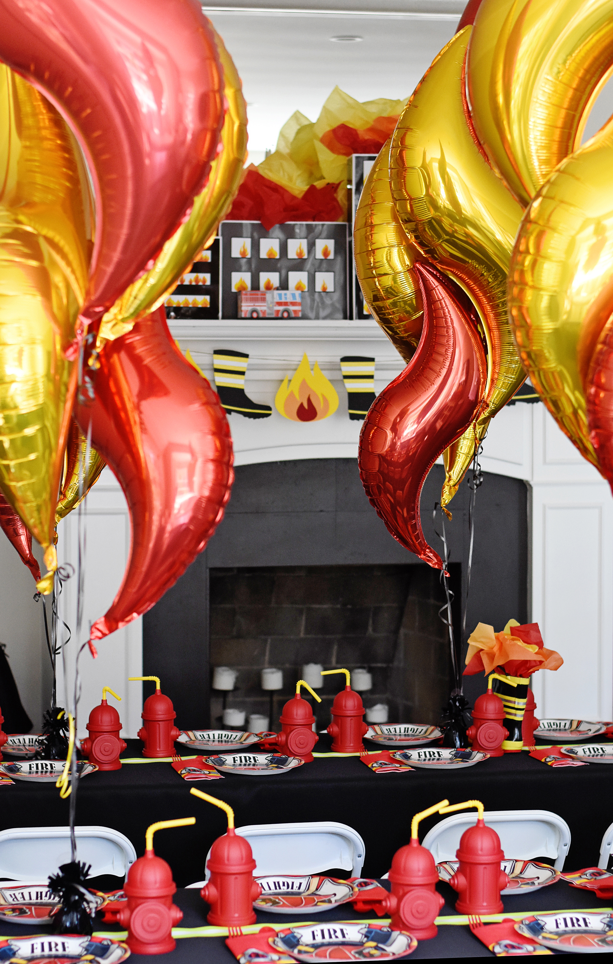 Fire Truck Birthday Party