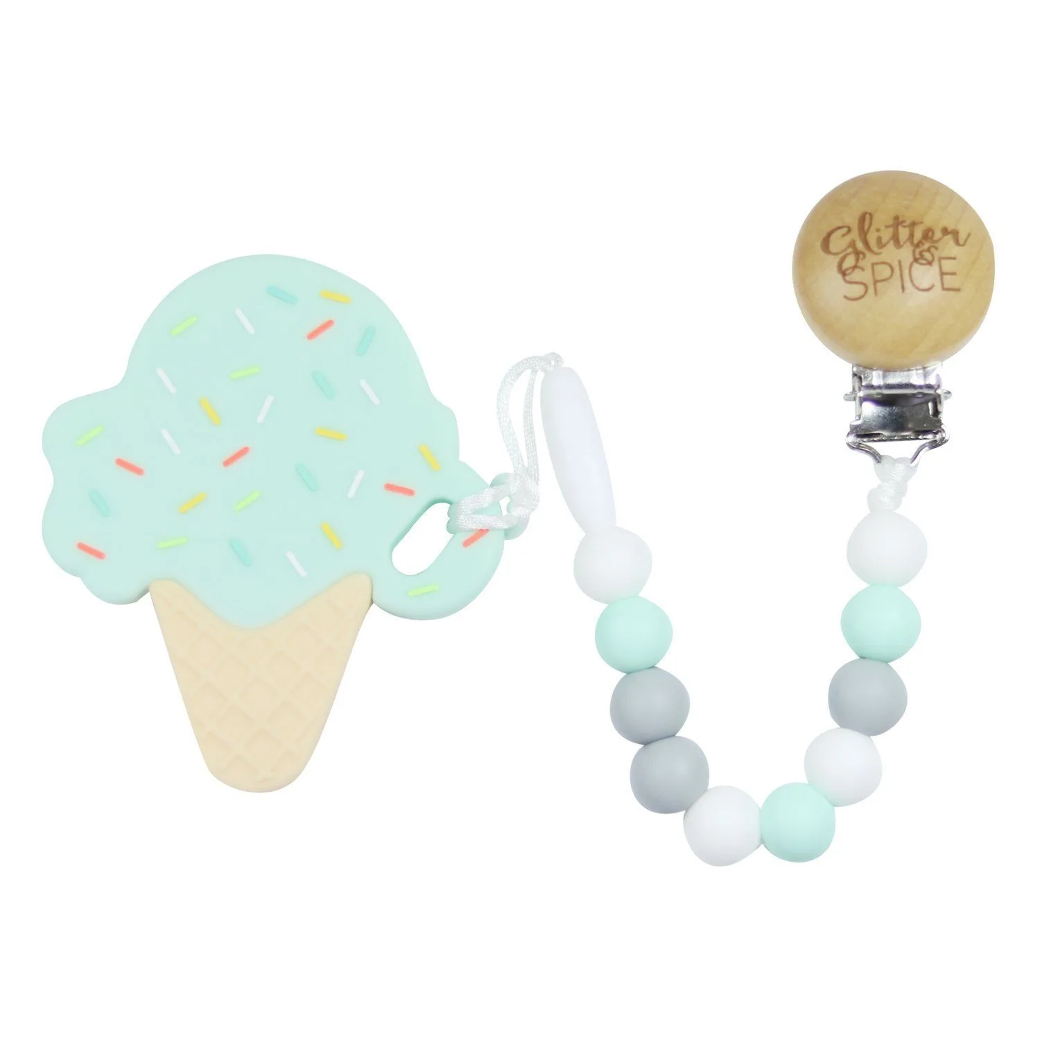 Ice Cream Cone Teether