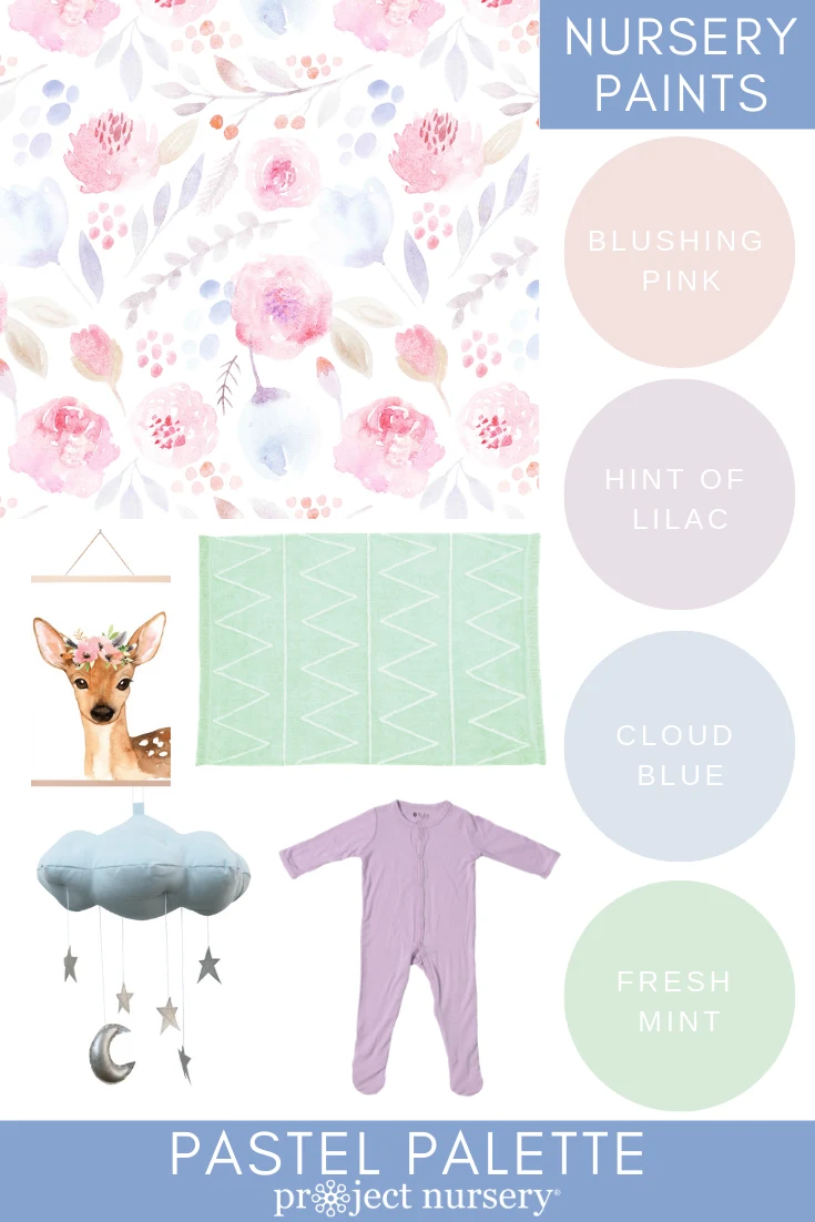 Project Nursery Paint Collection - Pastel Palette