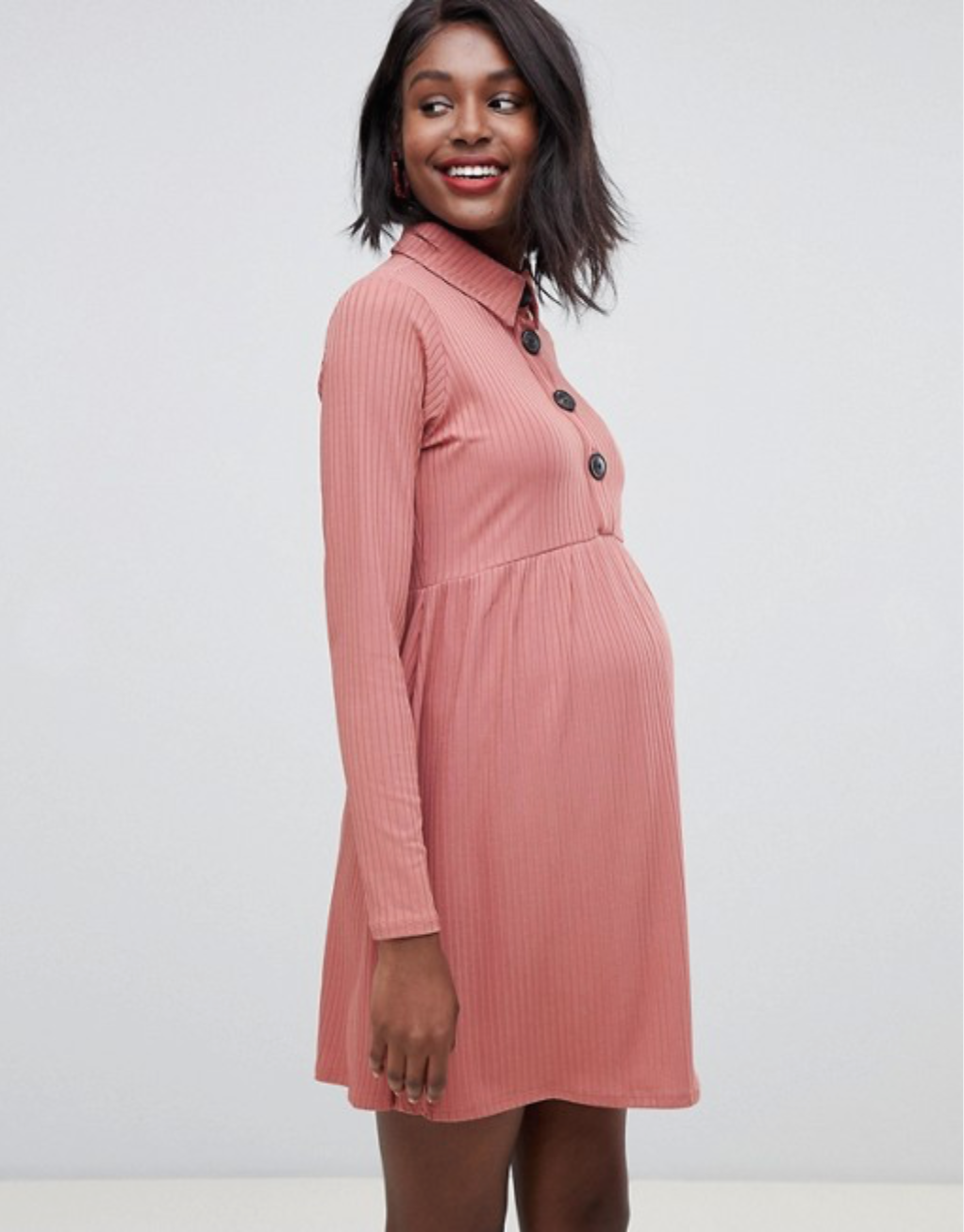 Mini Smock Maternity Dress