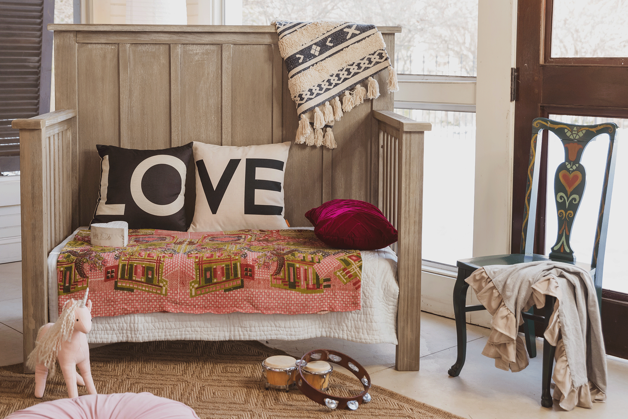 Relic Batten Crib (converted to daybed) - Milk Street Baby