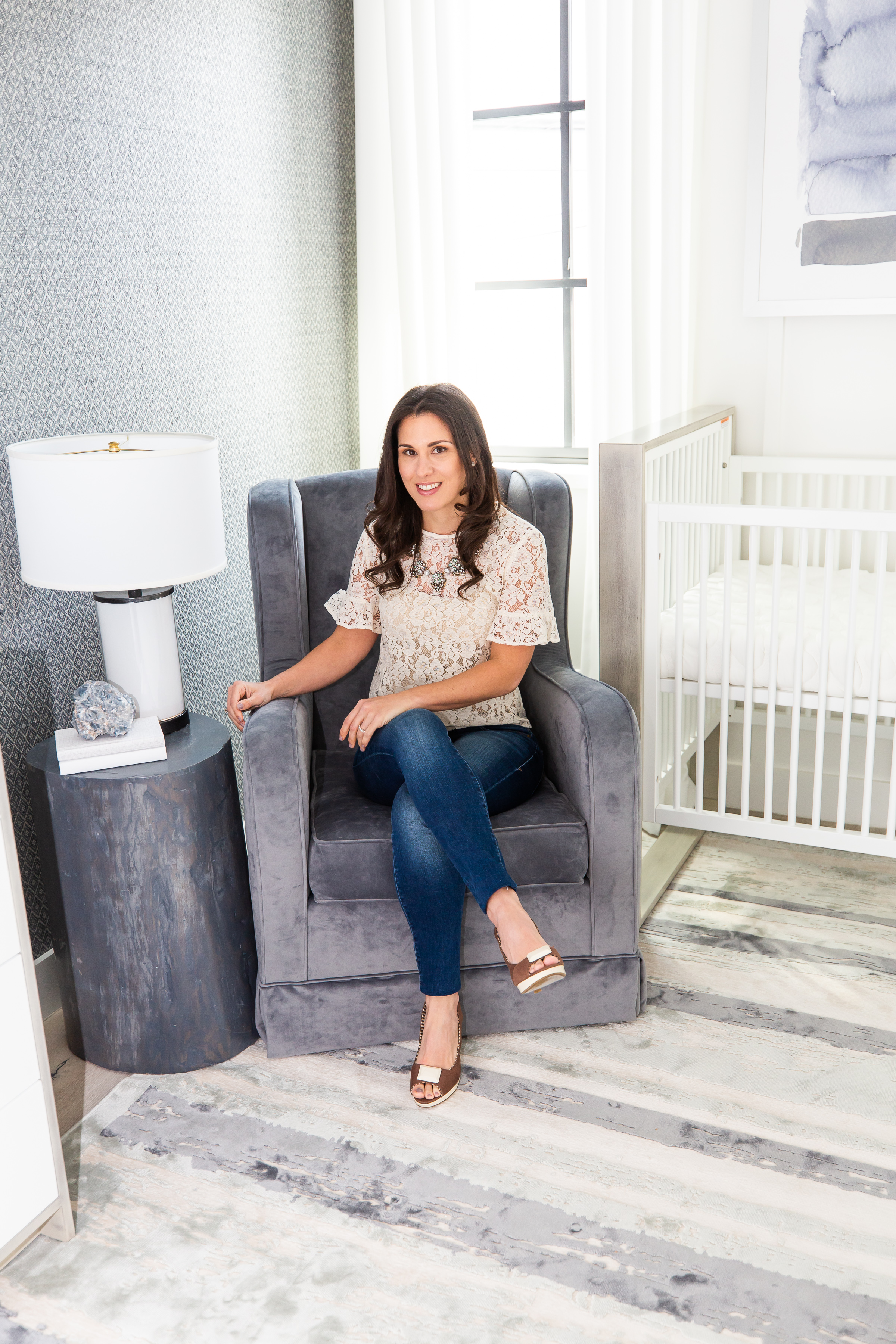 Who Says a Blue Nursery Can't be Sophisticated? - Project Nursery