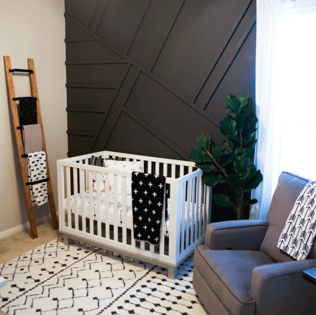 Monochrome Modern Nursery