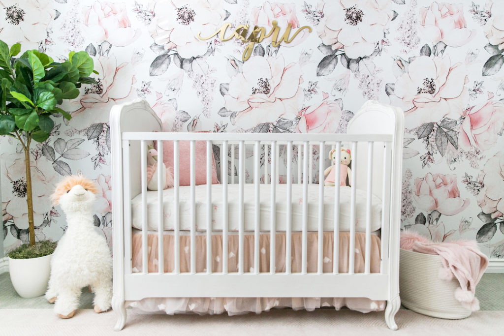 Sierra Dallas's Sweet Floral Nursery Reveal - Project Nursery