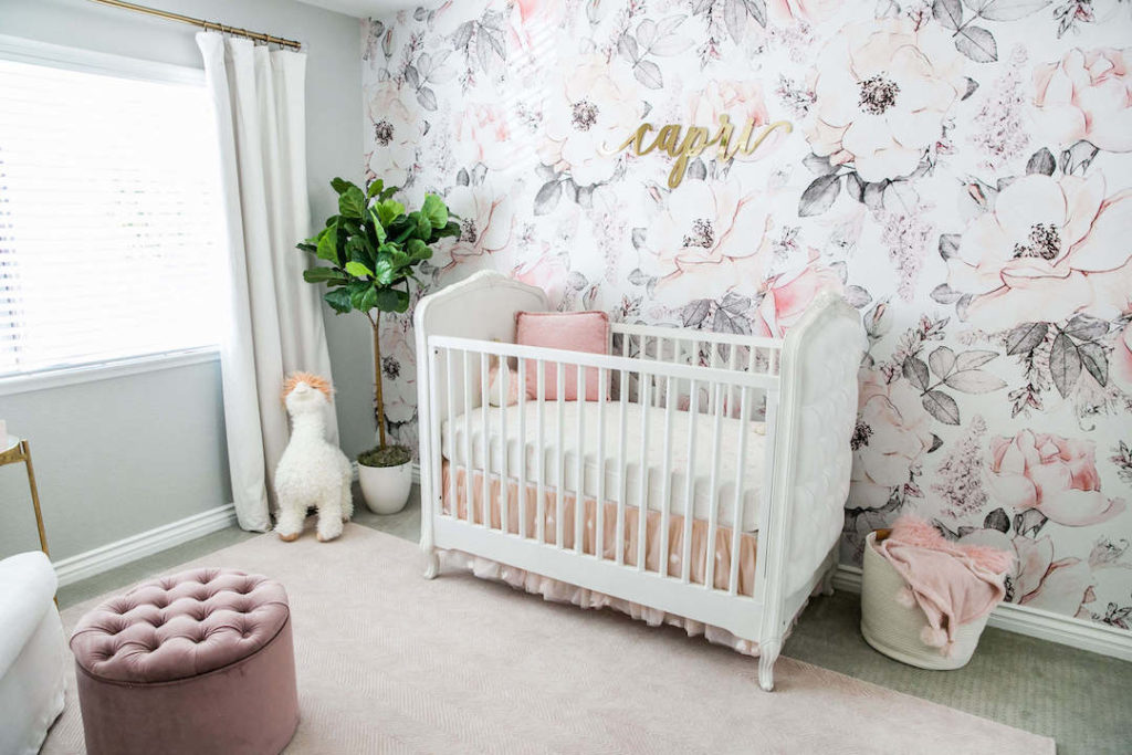 Sierra Dallas's Sweet Floral Nursery Reveal - Project Nursery