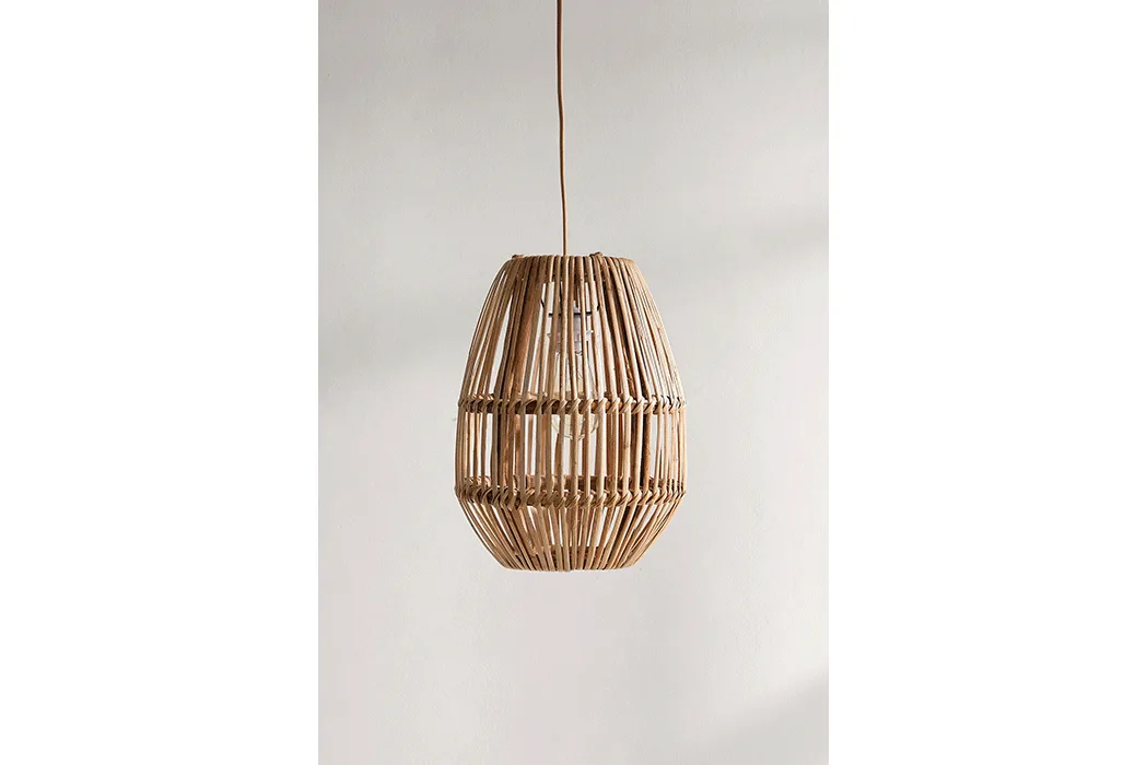 Bamboo Woven Pendant Light