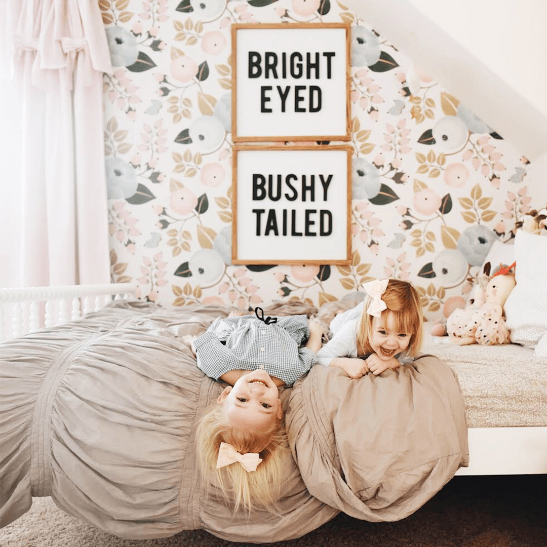 Bright Eyed + Bushy Tailed Signs