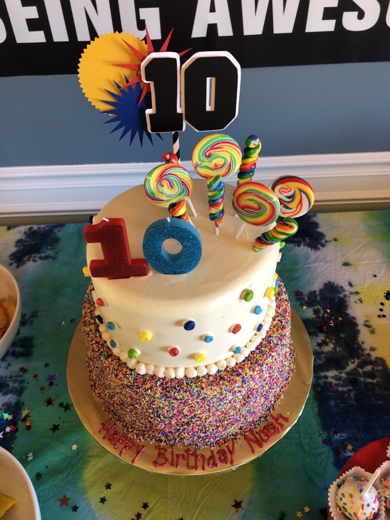 Ten Years of Awesome: Noah's 10th Birthday Party - Project Nursery