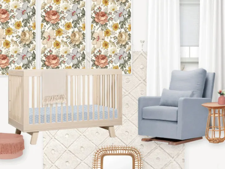 Vintage Floral Inspired Nursery