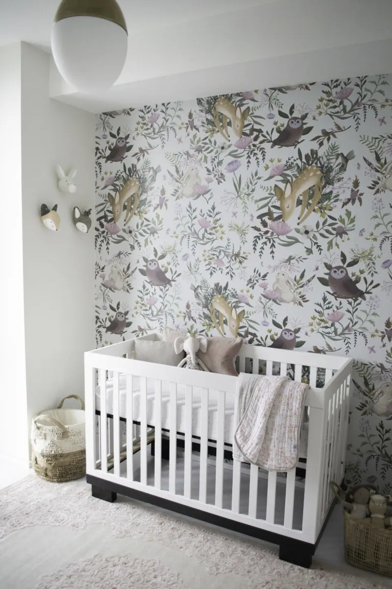 Bright & Whimsical Woodland Girl Nursery