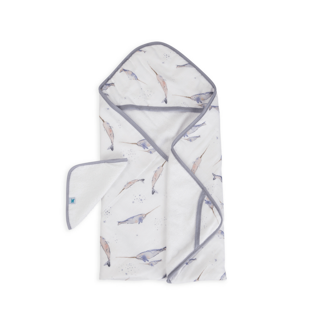 Narwhal Hooded Towel