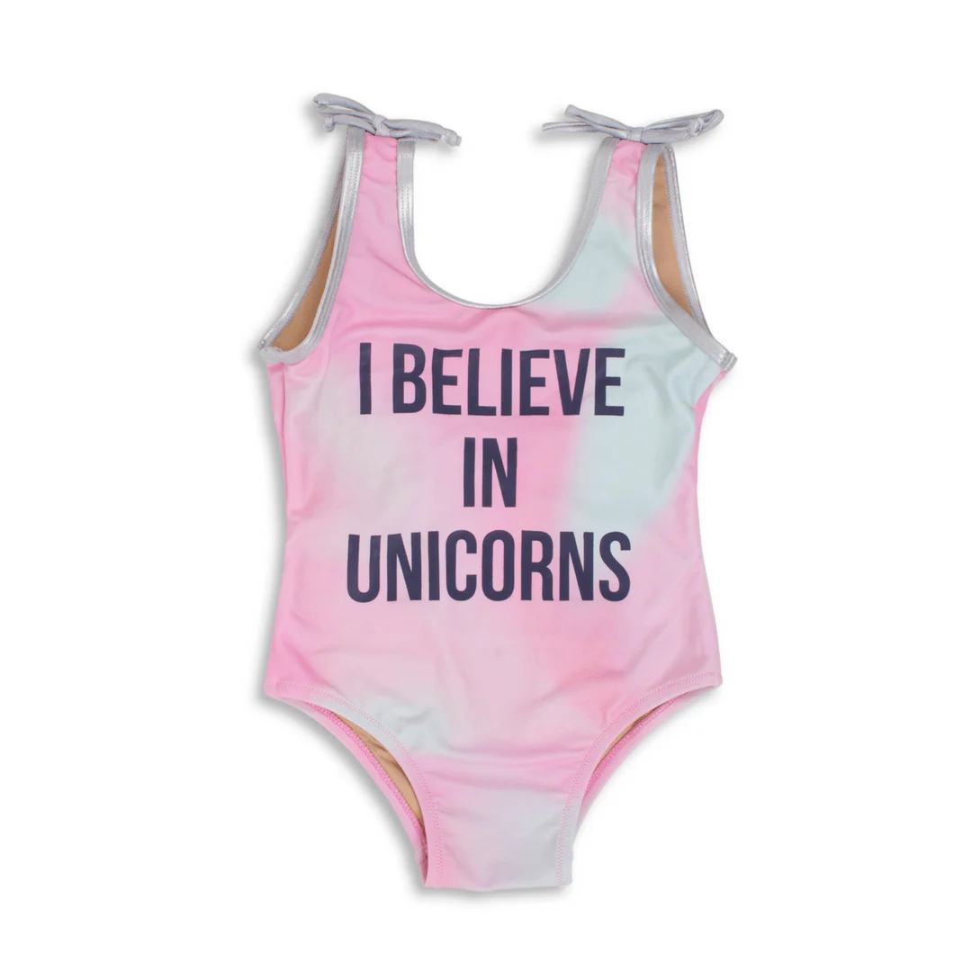 Unicorn Girl's Bathing Suit