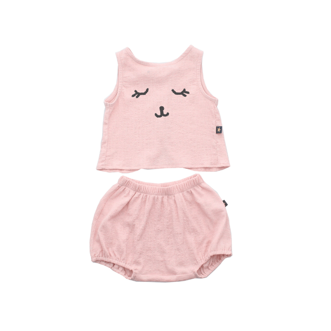 Pink Animal Tank Set