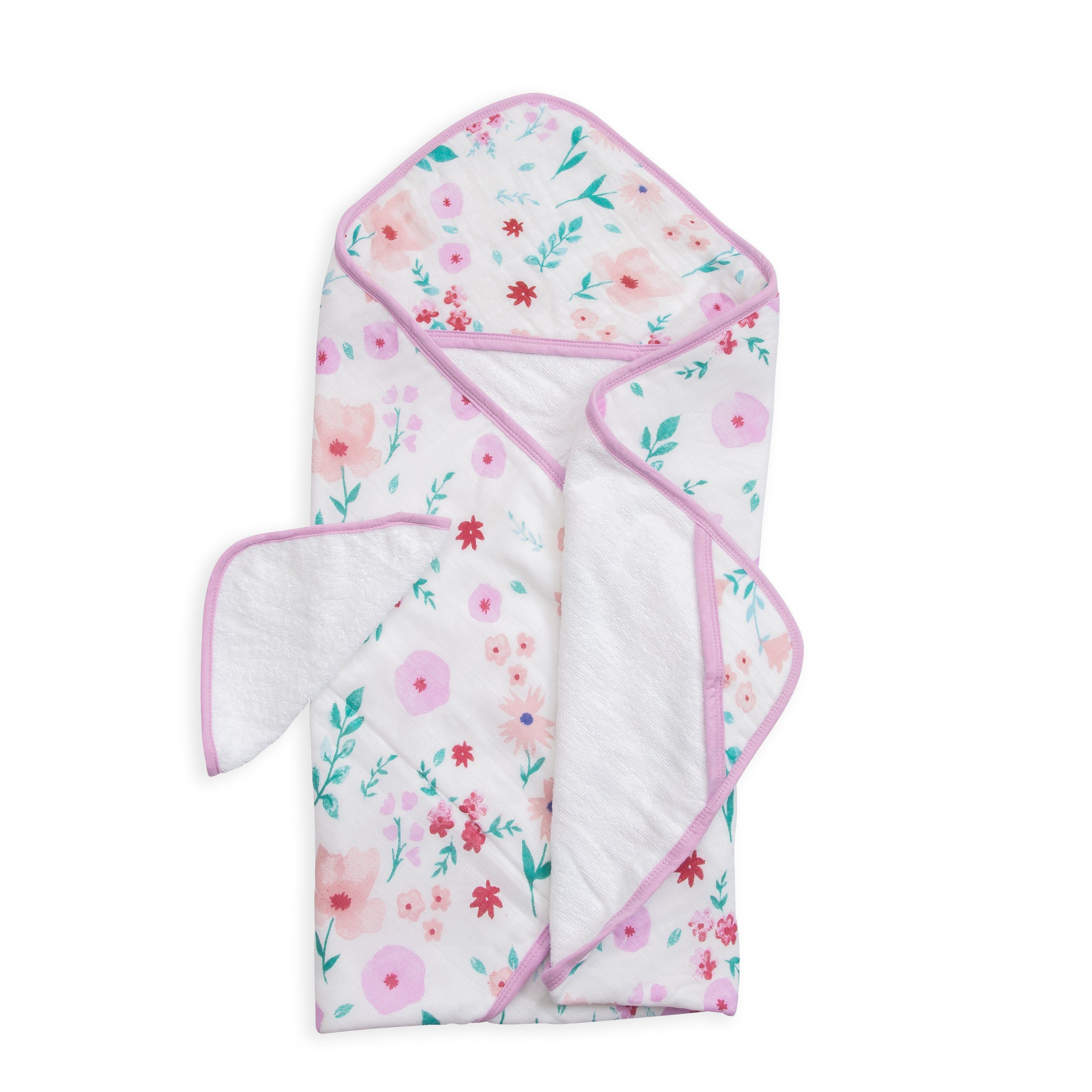 Morning Glory Hooded Towel