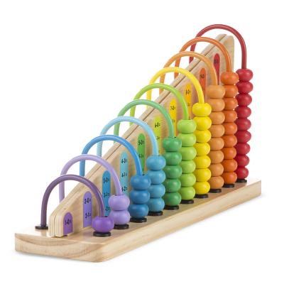 Pastel Rainbow Wooden Abacus