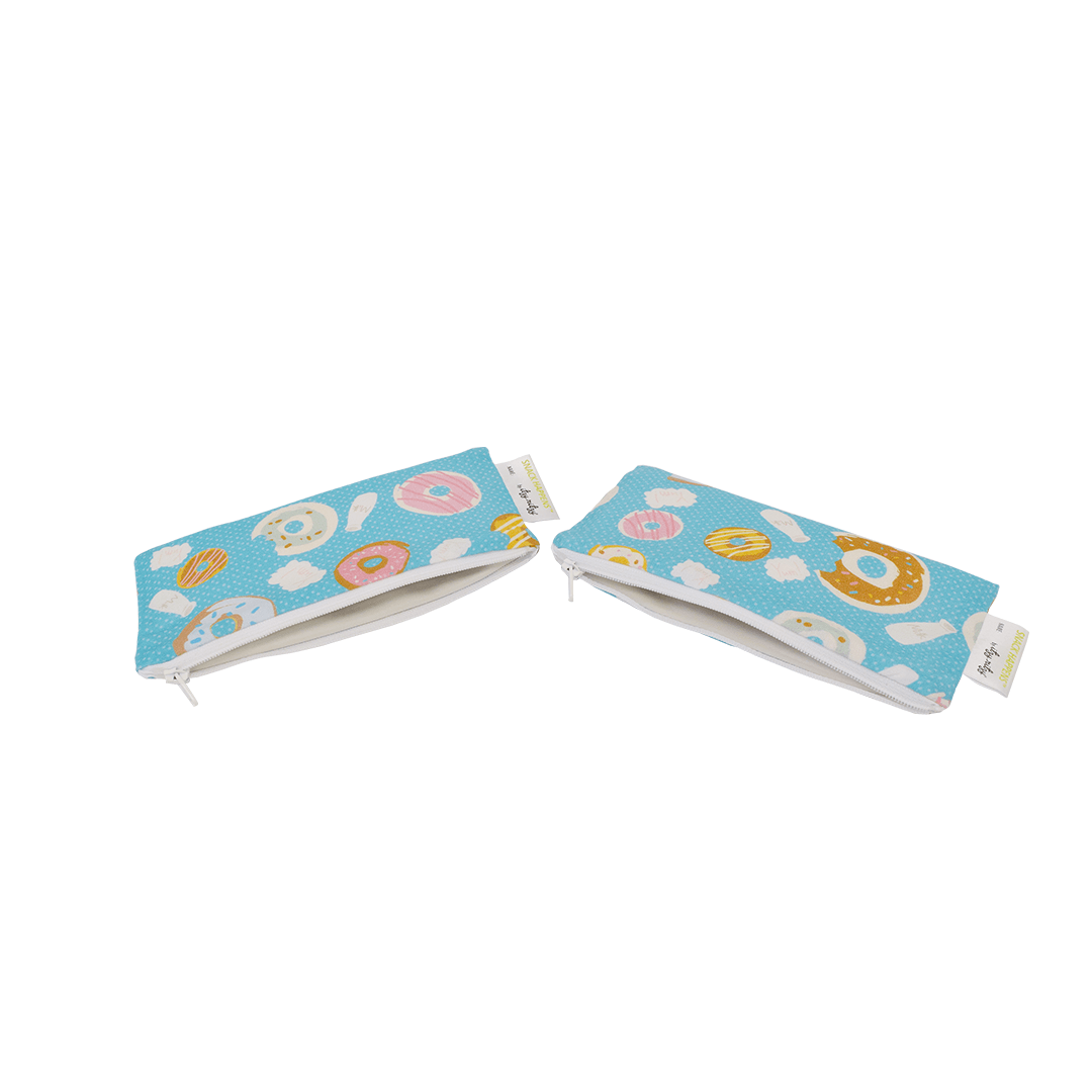 Donut Shop Mini Reusable Snack Bags