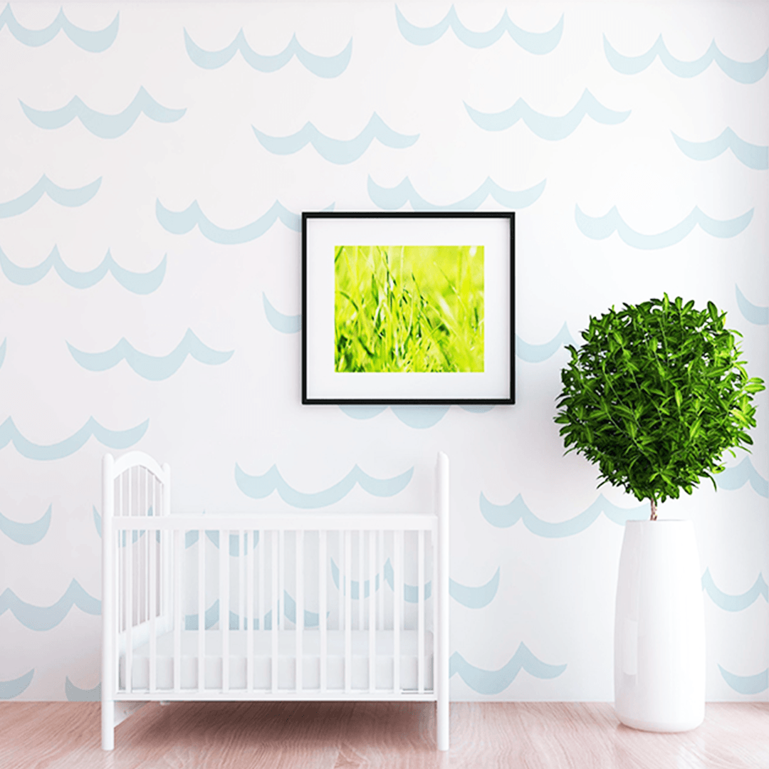 Wave Wall Decal Set