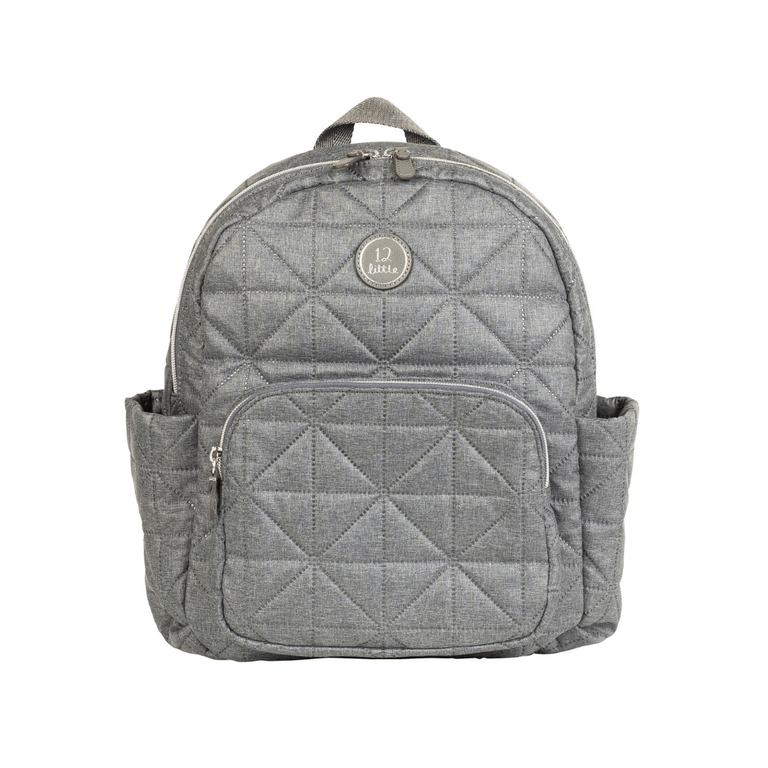 Little Companion Backpack - Gray Denim