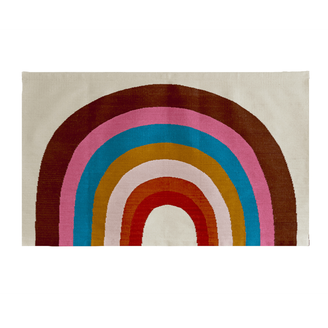 Bold Rainbow Rug