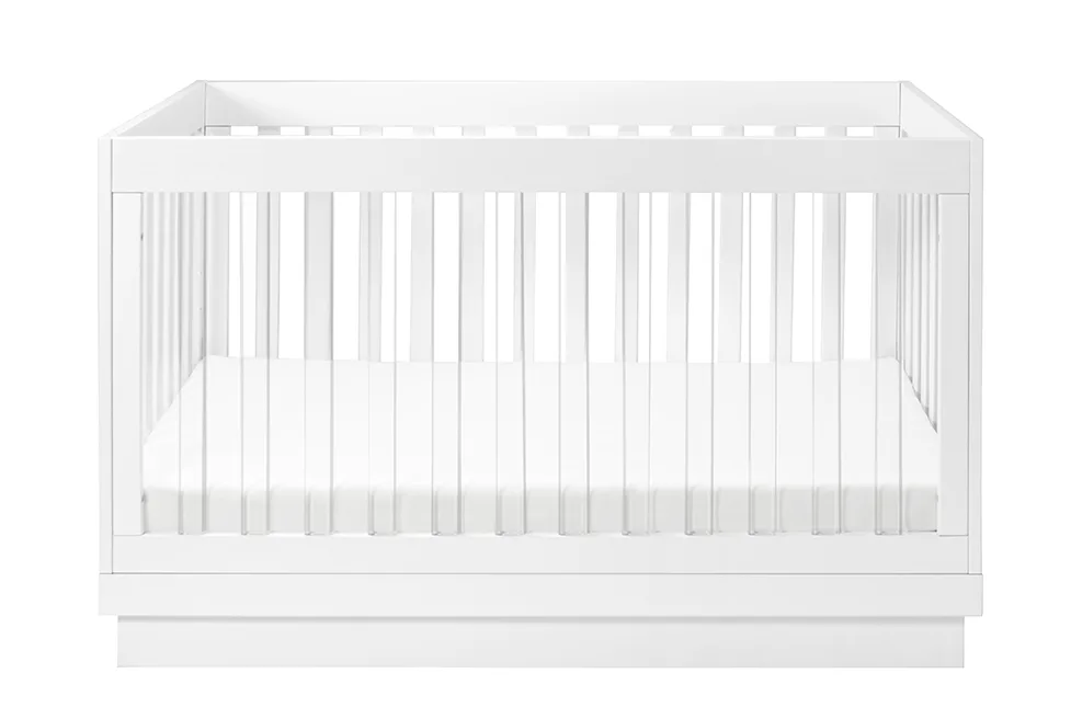 White Acrylic Crib