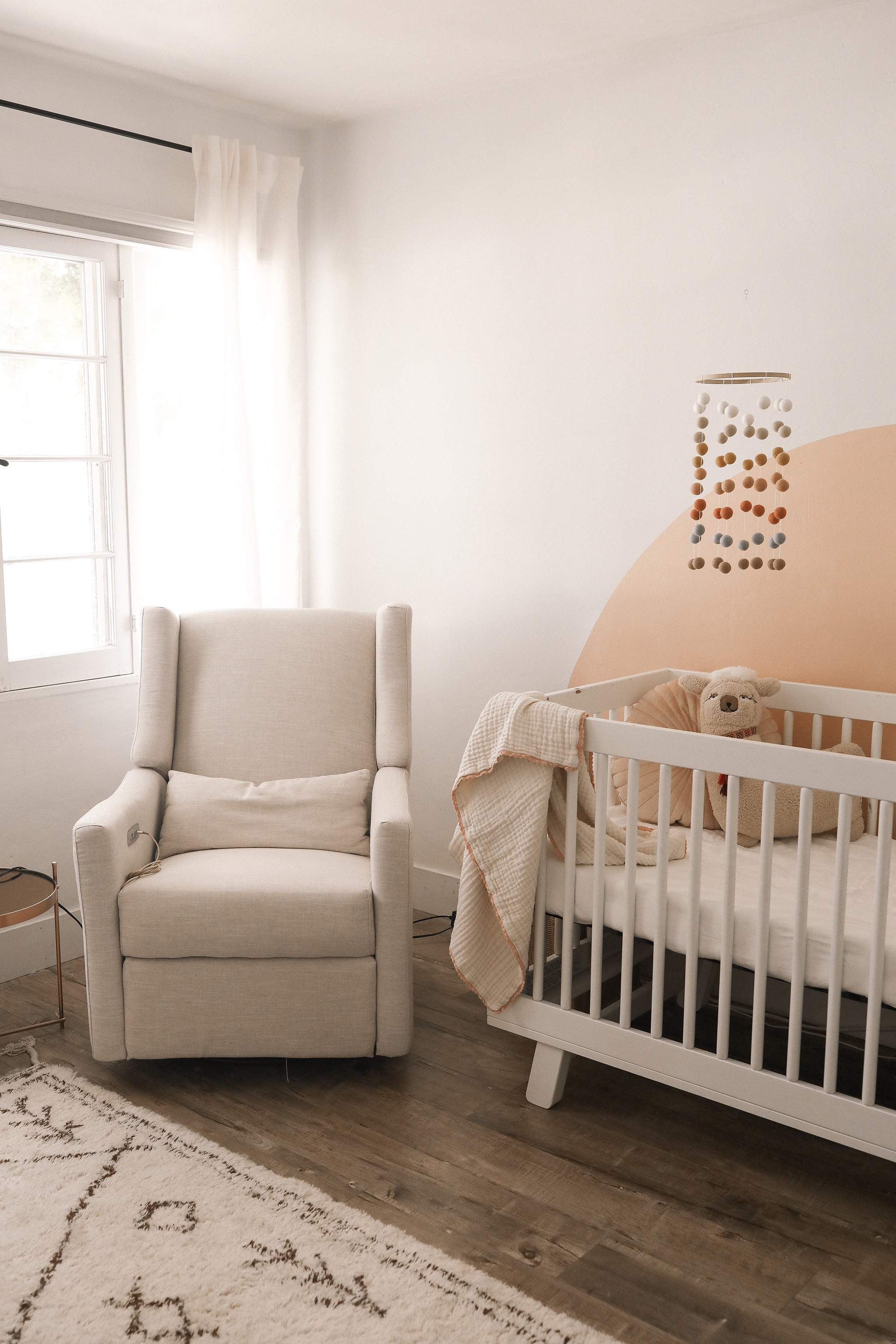 Tayler Golden Modern Boho Baby Girl Nursery Collection